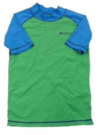 Zeleno-modré UV tričko Mountain Warehouse
