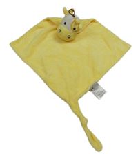 Žlutý plyšový usínáček - kráva