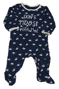 Tmavomodrý overal s losy Crafted