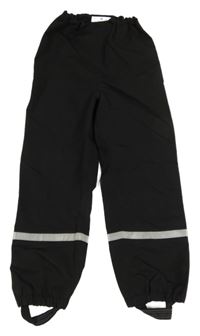Čierne softshellové nohavice H&M