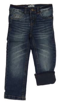 Tmavomodré podšité rifle Impidimpi 