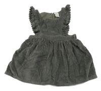 Sivé menšestrové šaty H&M