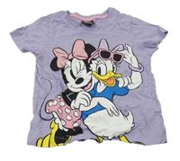 Lila tričko s Minnie a Daisy Disney + Primark
