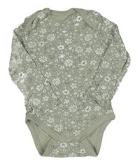 Šedé kytičkované body C&A