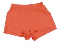 Korálové bavlnené kraťasy