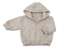 Béžová prepínaci oversize mikina s kapucňou M&S
