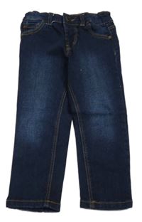 Tmavomodré slim rifle Denim Co.