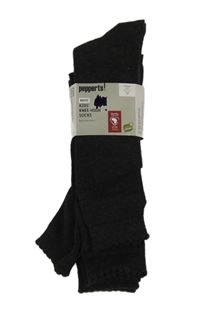 Nové - 4x - Tmavošedé melírované ponožky Pepperts! vel. 31-34