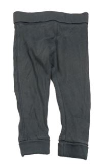 Tmavosivé rebrované tepláky M&S