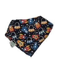 Nové - tmavomodrý šátek s raketami Ziggle