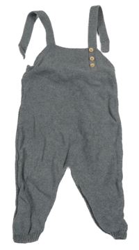 Sivé melírované pletené na traké tepláky lupilu