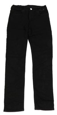 Černé skinny fit rifle H&M