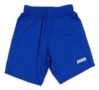 Zafírové funkčné športové kraťasy s logom JAKO