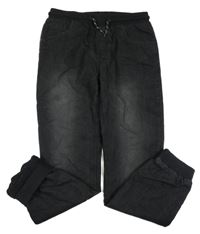 Černé cuff podšité rifle s úpletovým pasem Pepperts!