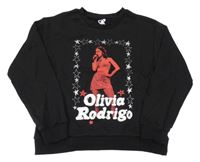 Čierna mikina s Olivia Rodrigo PRIMARK