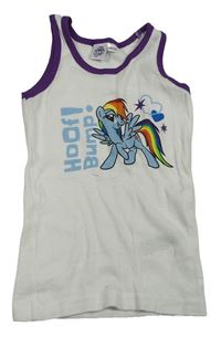 Biely top s My Little Pony