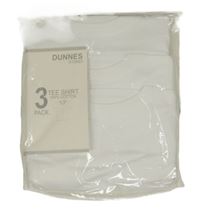 Nové - 3x bílé tričko Dunnes