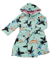 Světlemodrý chlupatý župan s Bingem a kapucí George