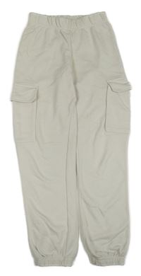 Béžové cargo tepláky H&M