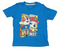 Modré tričko s Paw Patrol Nickelodeon
