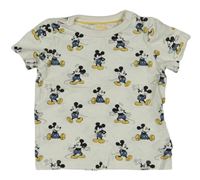 Biele tričko s Mickeym C&A