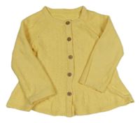 Žltý prepínaci sveter Nutmeg