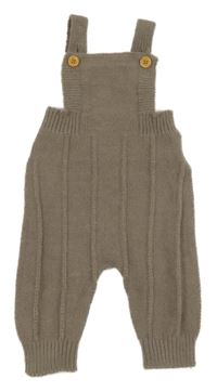 Hnedé pletené na traké nohavice