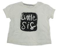 Bílé tričko s nápisem George