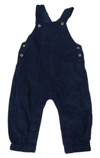 Tmavomodré laclové manšestráky Topomini