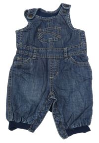 Tmavomodré podšité na traké rifle H&M