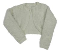 Smotanové chlpaté prepínaci svetrové bolerko Next