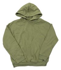 Zelená mikina s kapucňou H&M