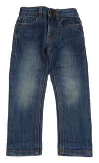 Tmavomodré regular fit rifle Next