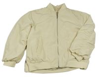 Smetanový šusťákový lehce zateplený bomber Zara