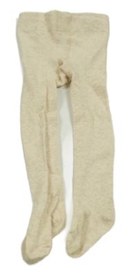 Béžové melírované punčocháče F&F