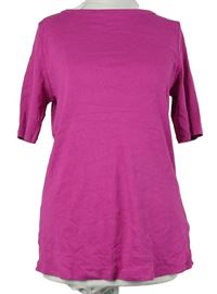 Dámské fuchsiové tričko M&S