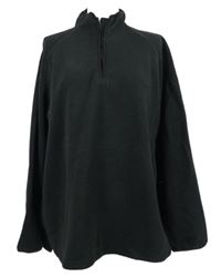 Dámská černá fleecová mikina Shein 