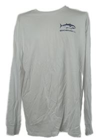 Pánské bílé triko s rybkou BeachBound 