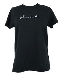 Pánské černé tričko s logem FCUK 