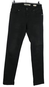 Dámske čierne skinny rifle Multiblu vel. 38/32