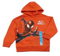 Nové - Červená mikina se Spidermanem a kapucí Marvel