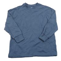 Tmavomodré rebrované tričko F&F