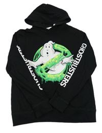 Černá mikina s duchem a kapucí H&M