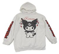 Bílá mikina s Kuromi a kapucí C&A