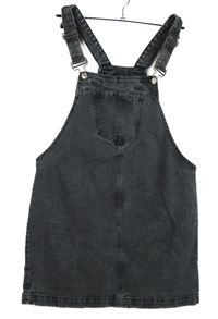 Dámské šedé laclové riflové šaty F&F