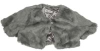 Sivé kožušinové podšité bolerko H&M