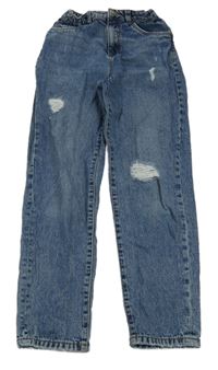 Modré rifle s prošoupáním Page one young