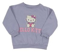 Lila mikina s Kitty 