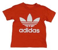 Červené tričko Adidas