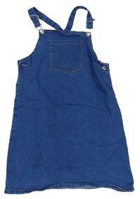 Modré rifľové šaty Pep&Co